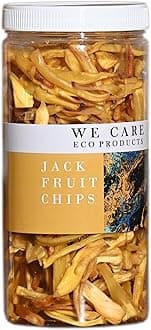 We Care Eco Products Kerala Fresh Jackfruit Chips Chakka Chips Fried InCoconut Oil (225g)