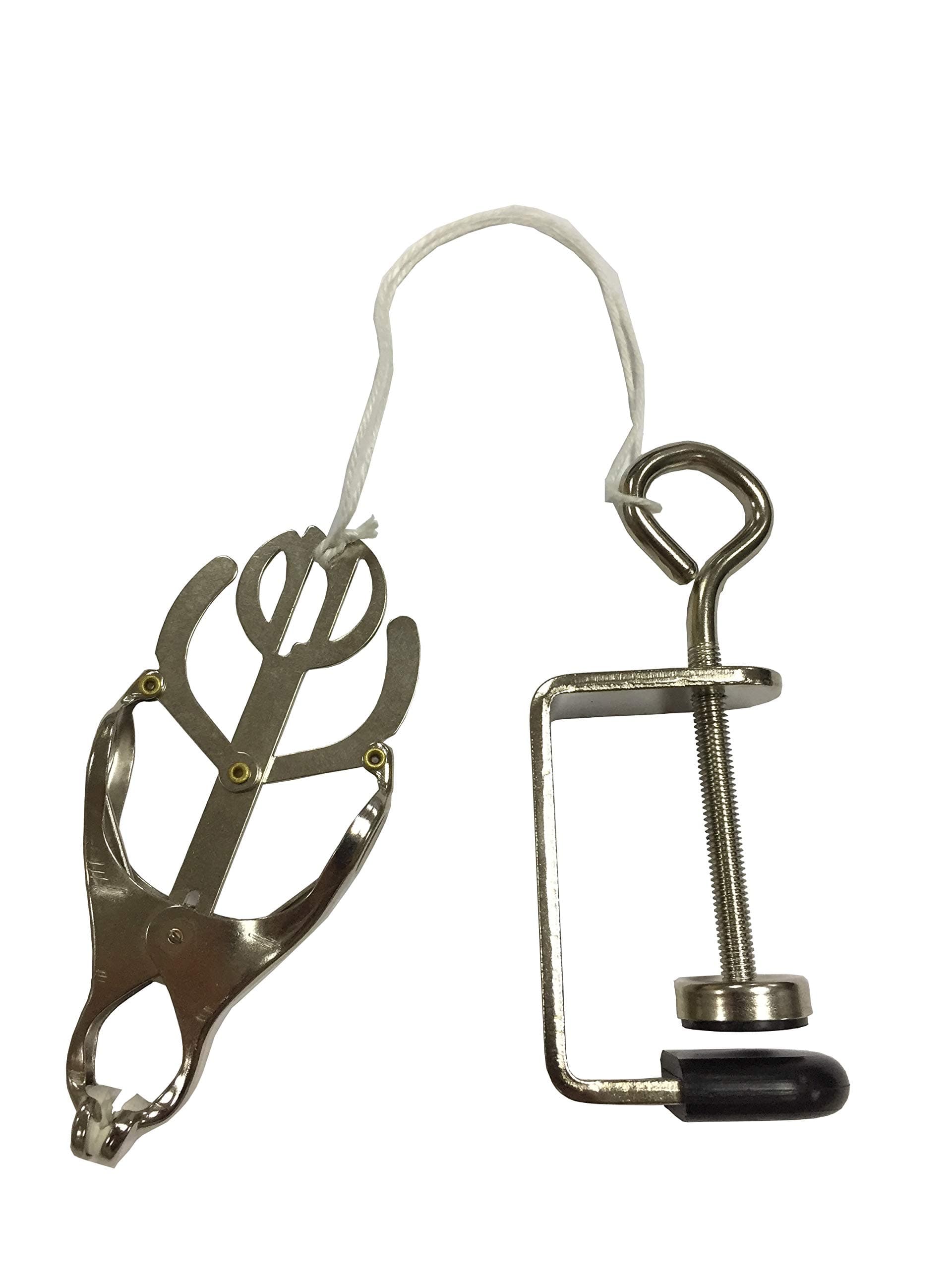 Weishidai Sewing Clamp, Third Hand Clamp Attach to Table & Holds Fabric Taut for Even Stitching