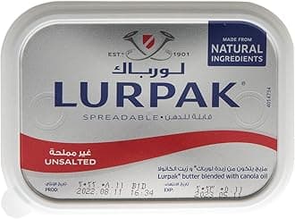 Lurpak Spreadable Butter Unsalted 250g