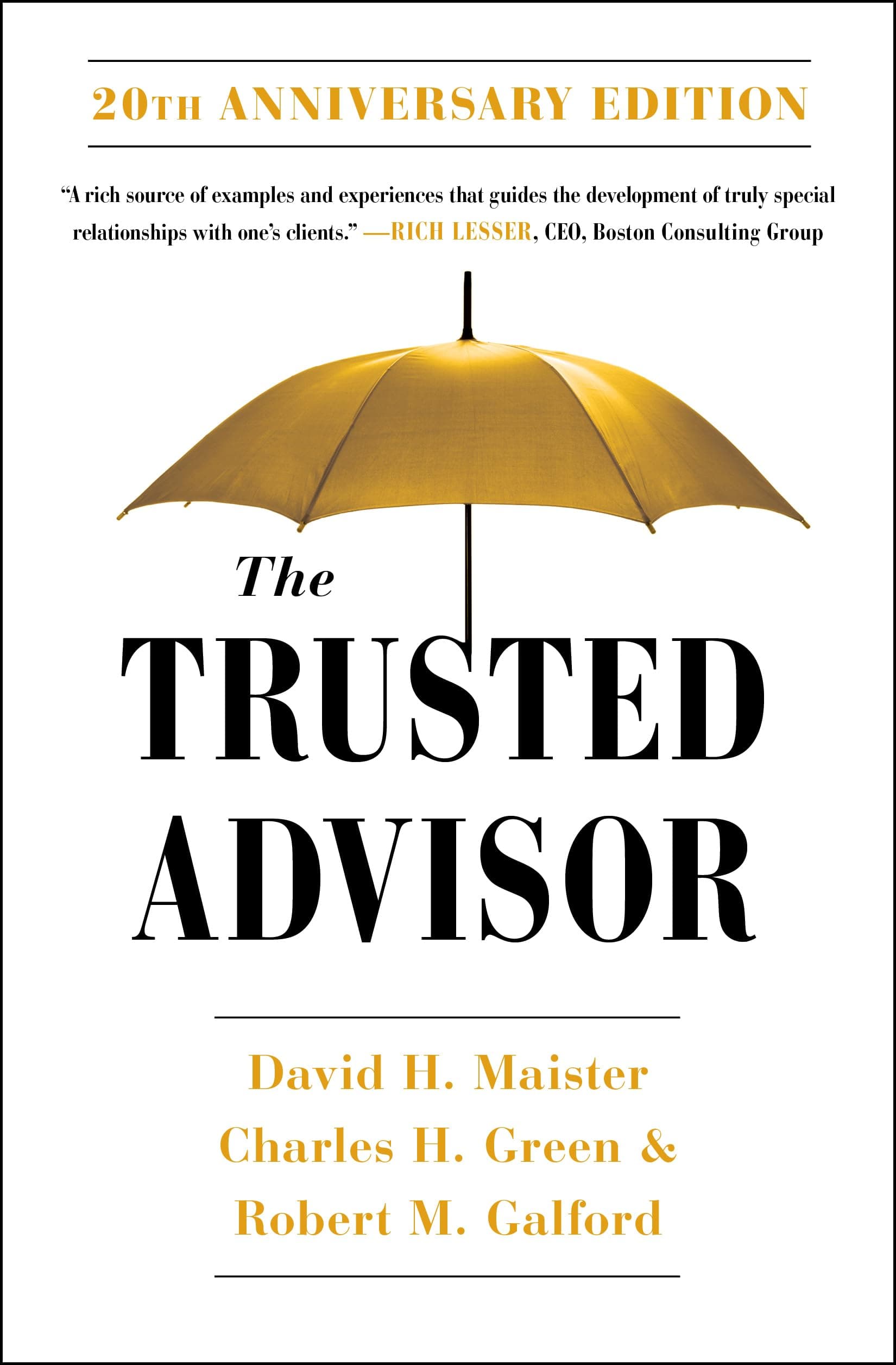 Simon & Schuster The Trusted Advisor: 20th Anniversary Edition