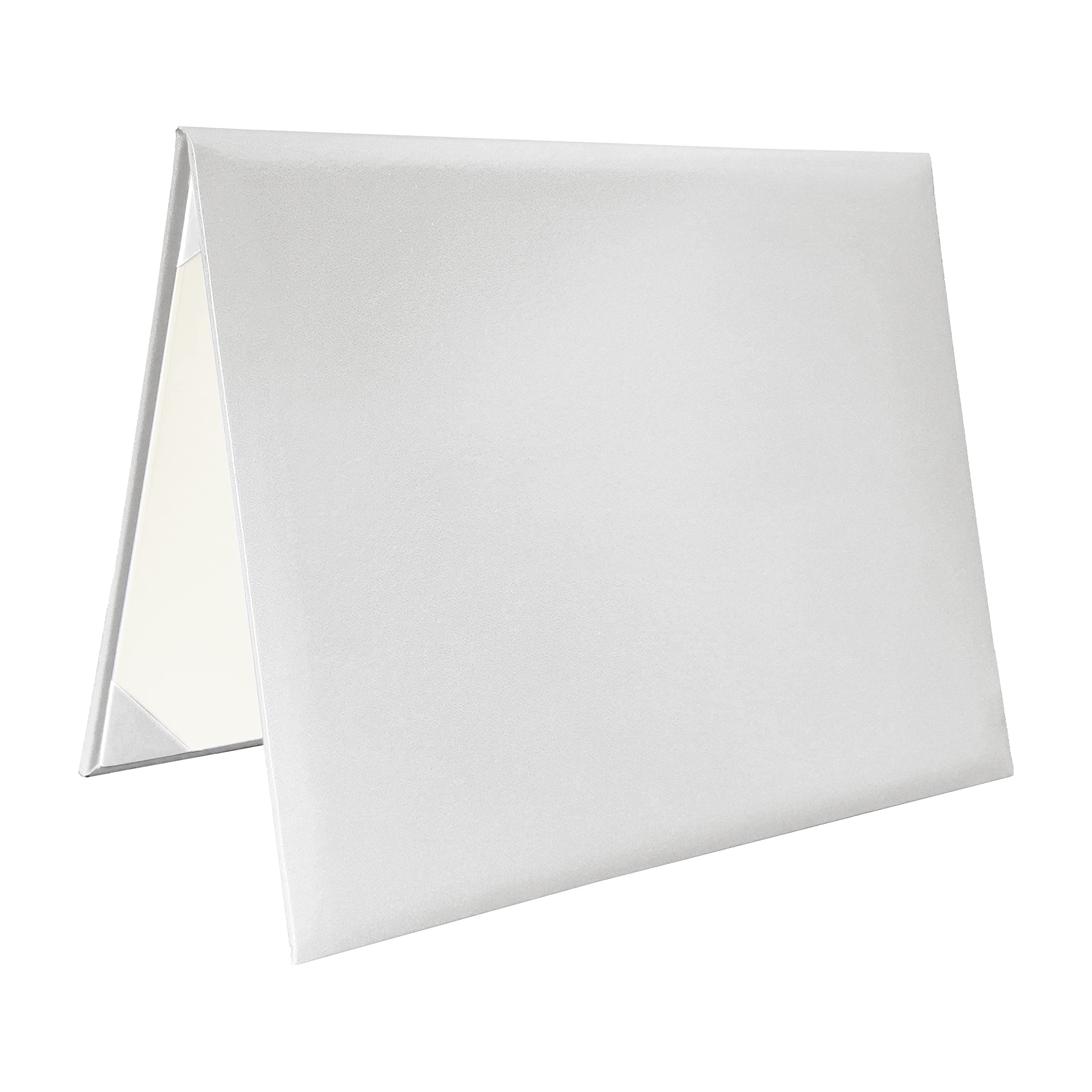 Smooth Diploma Certificate Cover 8 1/2" x 11" White