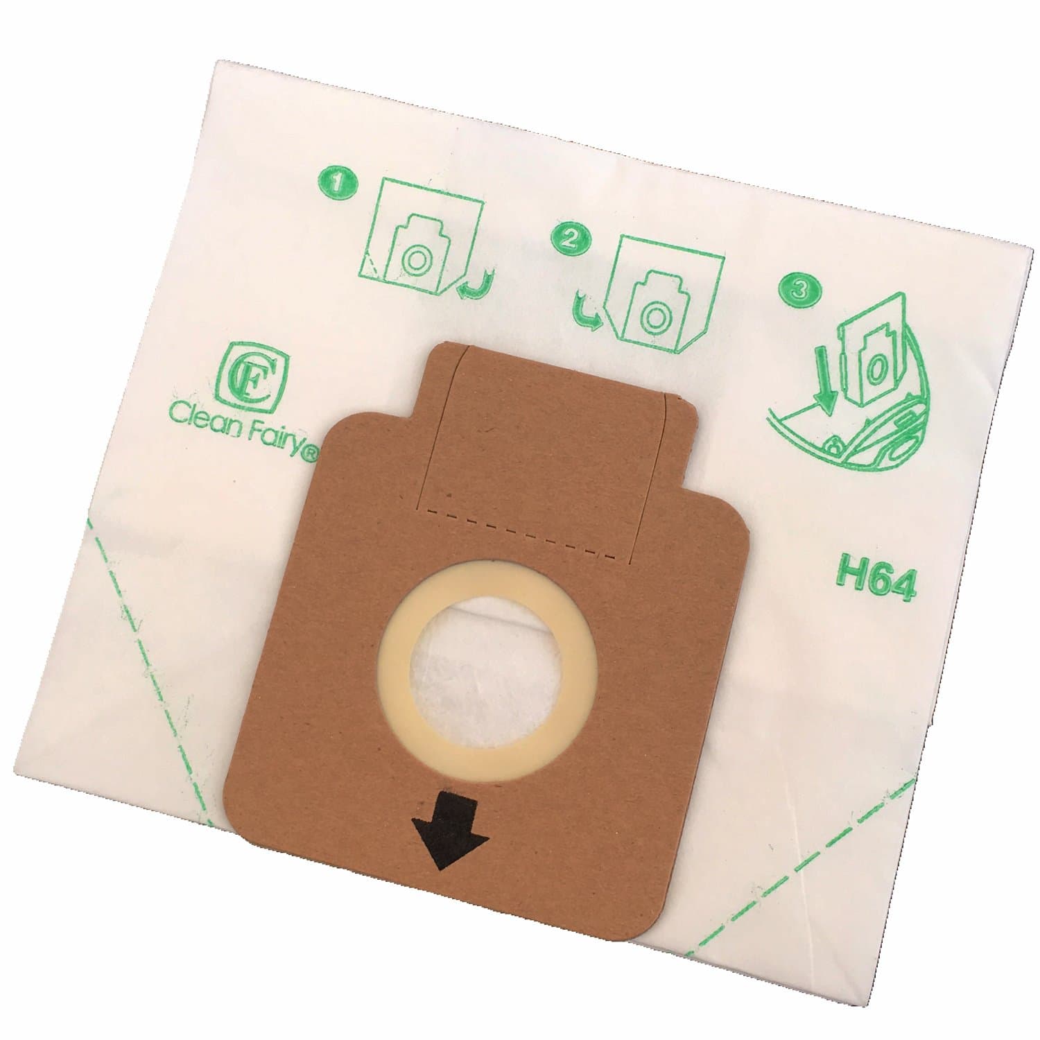 dust bag Replacement for Hoover H64 H58 H63 Compatible With the Freespace Sprint Flash Capture Series Vacuum Cleaners (Pack of 20)