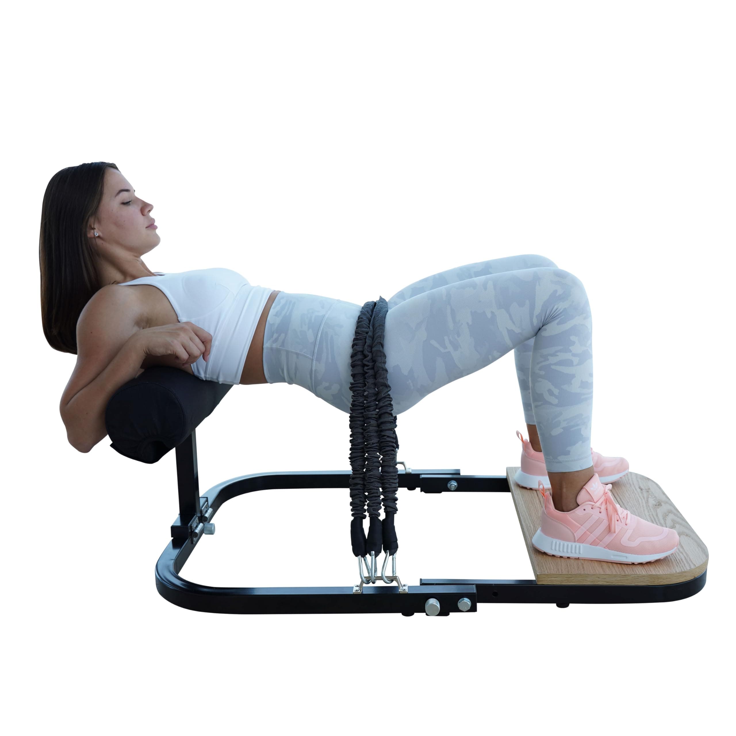 BootySprout Hip Thrust Machine for High Resistance Glute Training - Home Gym Workout - Comes with 45, 90, and 135 Lbs of Resistance