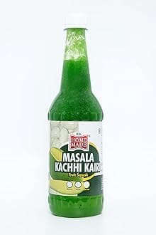 RK Homemade Natural Syrup® | Masala Kacchi Kairi Squash | Gluten-Free | 100% Vegan & Low Fat | Perfect Summer & Festive Drink