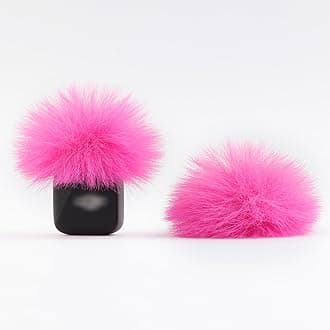 - Windscreen for DJI MIC MINI (2024) Wireless Microphone Hot Pink Furry Wind Muff Deadcat Cover (Not for Dji Mic 1 and 2), 2-Pack