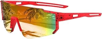 Yogo Vision Kids Sports Sunglasses Youth Lightweight Baseball Sun Glasses UV400 Protection Sport Frame Shades for Boys Girls