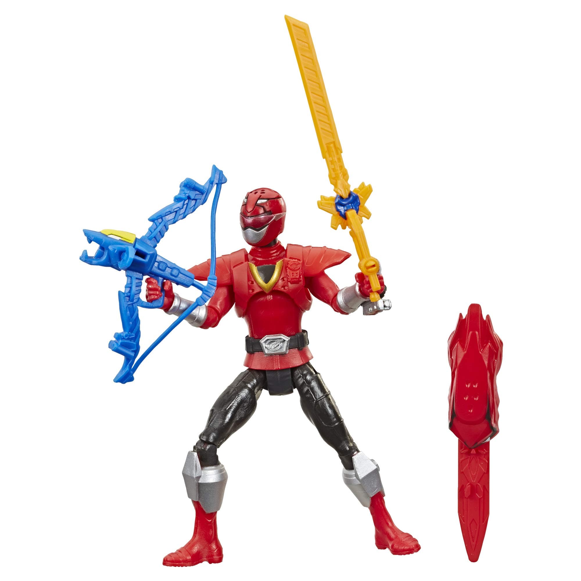 Beast Morphers Beast-X Red Ranger 6" Action Figure Toy Inspired by The TV Show