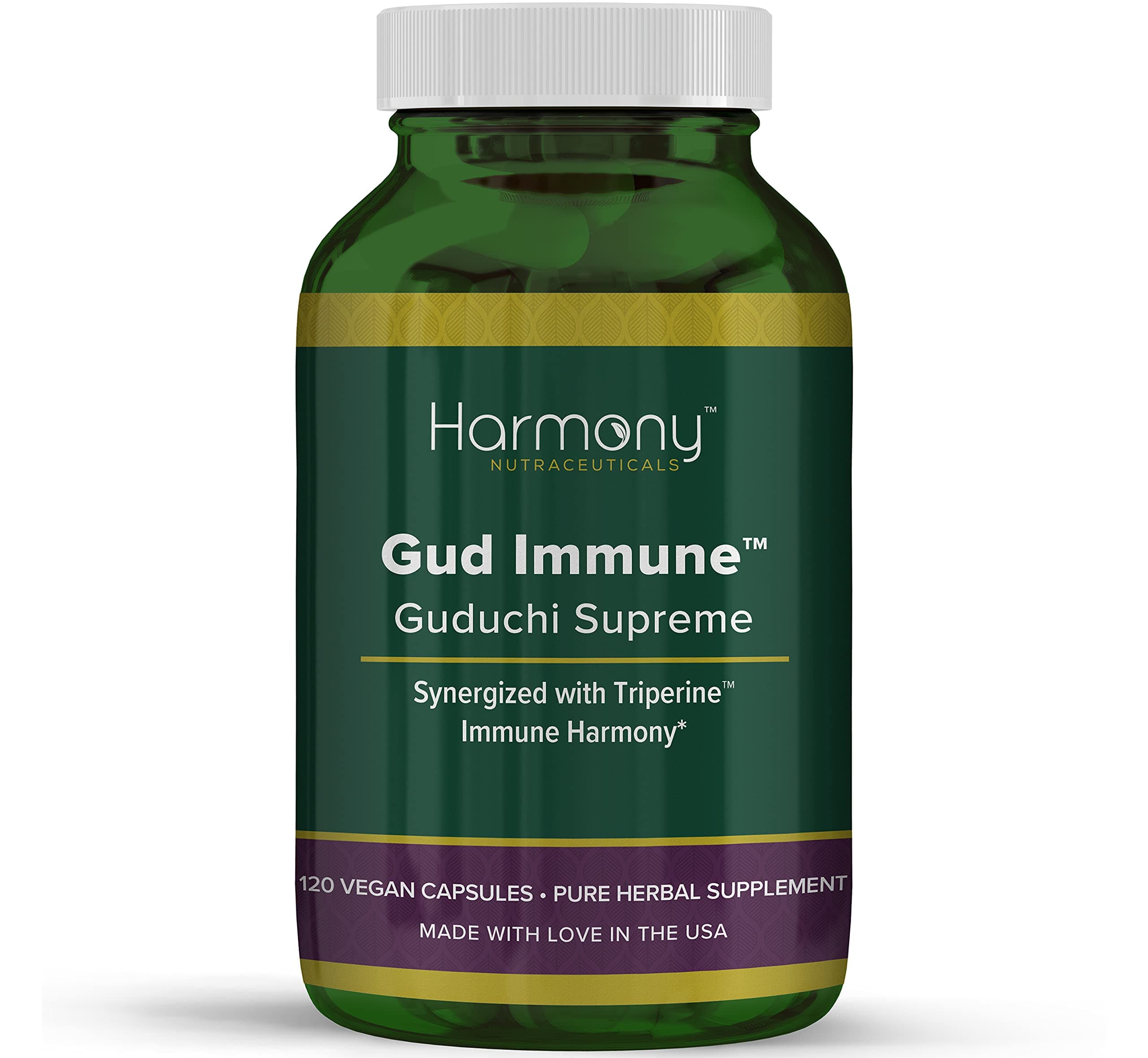 Guduchi Supreme, Highest Potency, Dr. Gumman's Ayurvedic Herbal Immune Support, Organic, 120 Vegan caps, Maximum Bio-Availability