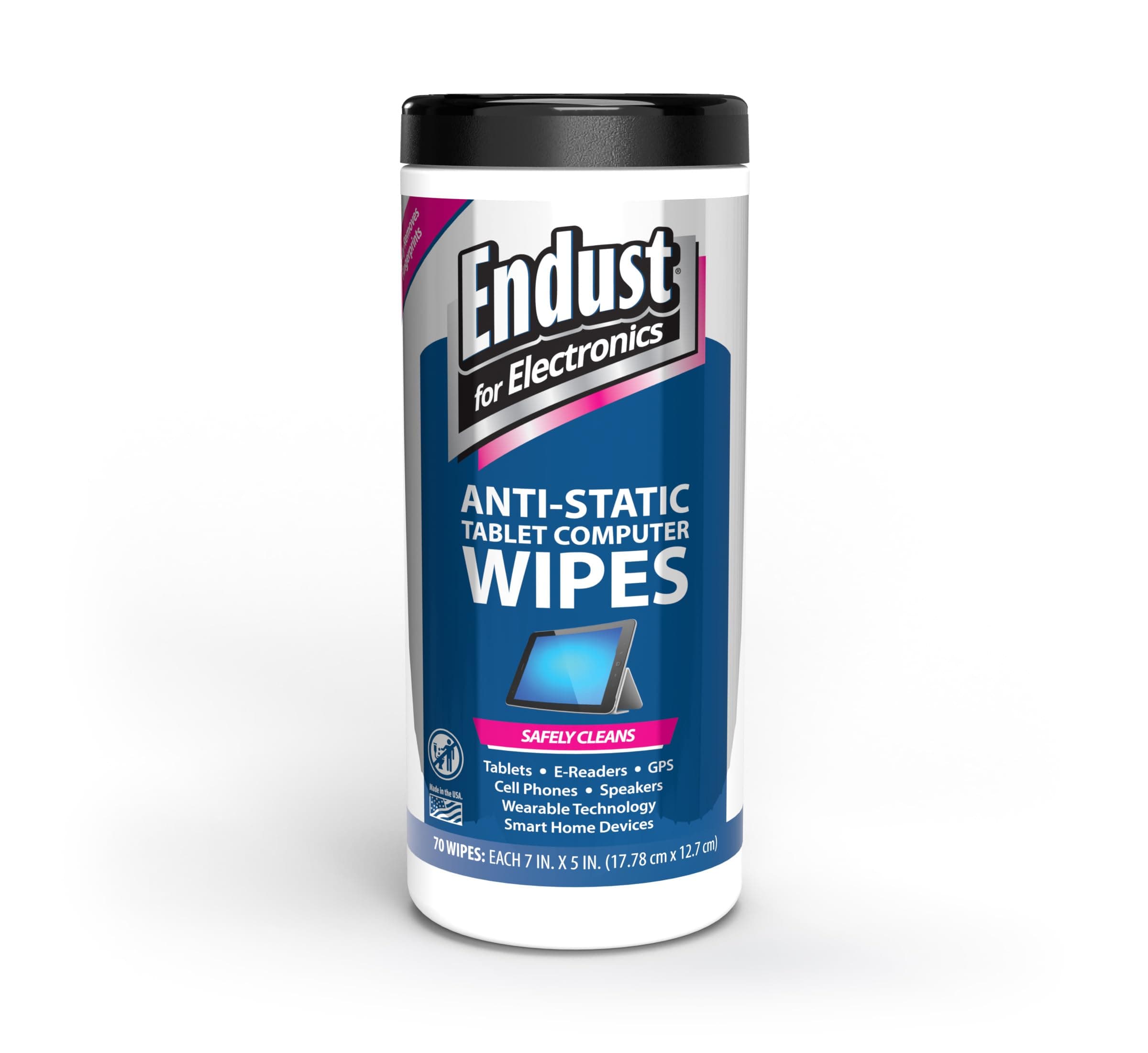 Touchscreen cleaning wipes, Great tablet wipes, 70 count (12596)