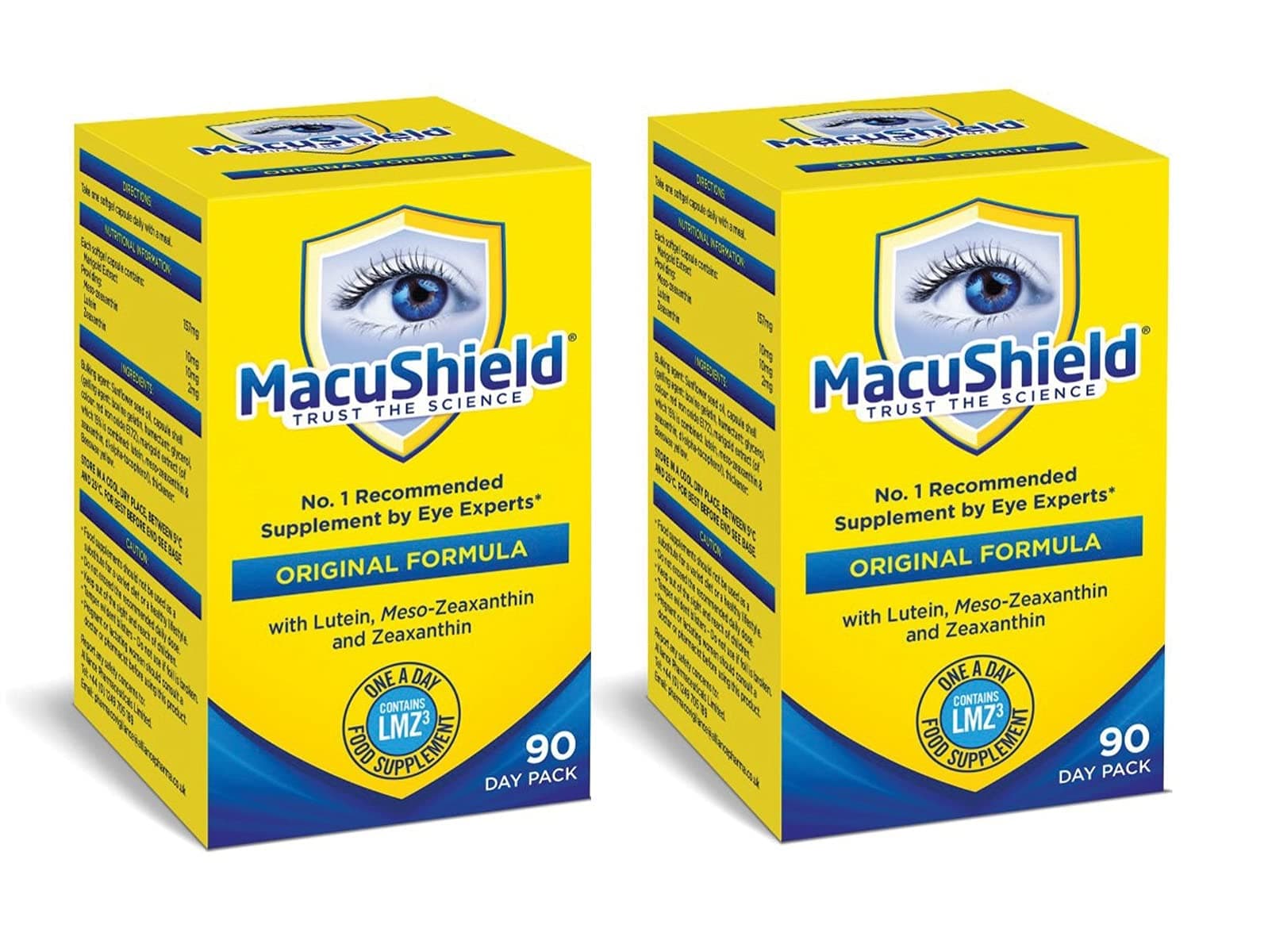 Macushield Capsules 90Caps (2 Pack)