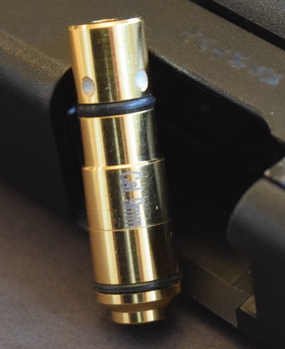 Dry Practice Laser Kit 9mm | Dry Fire Laser Trainer with Indoor Target and Cartridge Extractor