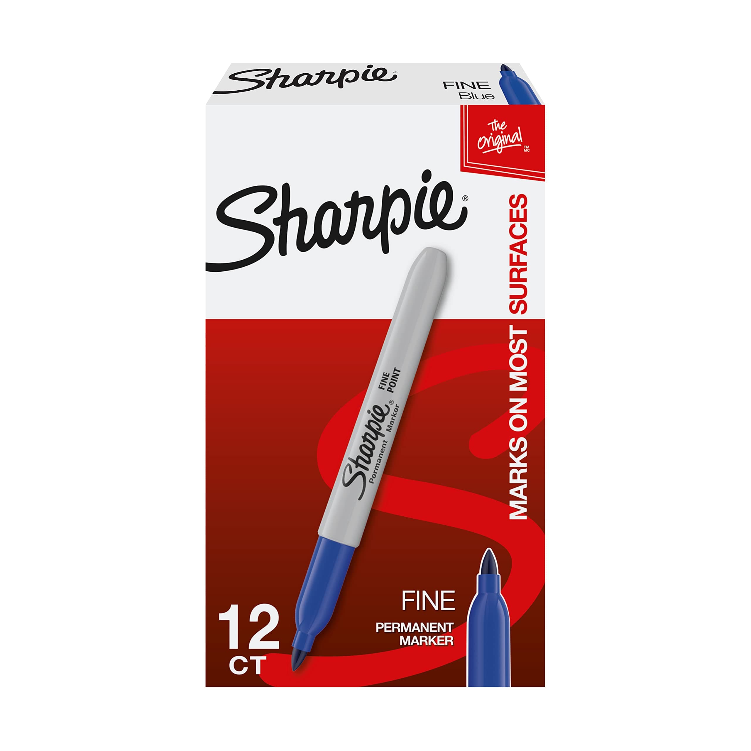 Sharpie Permanent Markers, Ultimate Collection, Fine Point & Extra Fine Point, 12-Count
