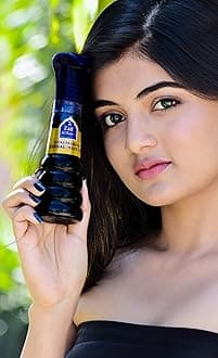 Zait Al Hayee Premium Herbal Hair Oil, 100% Ayurvedic Oil with Free neem comb,(No Mineral Oil, Silicones),with redensyl,120ml