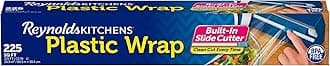 Hefty Reynolds Kitchens Quick Cut Plastic Wrap, 225 Square Feet