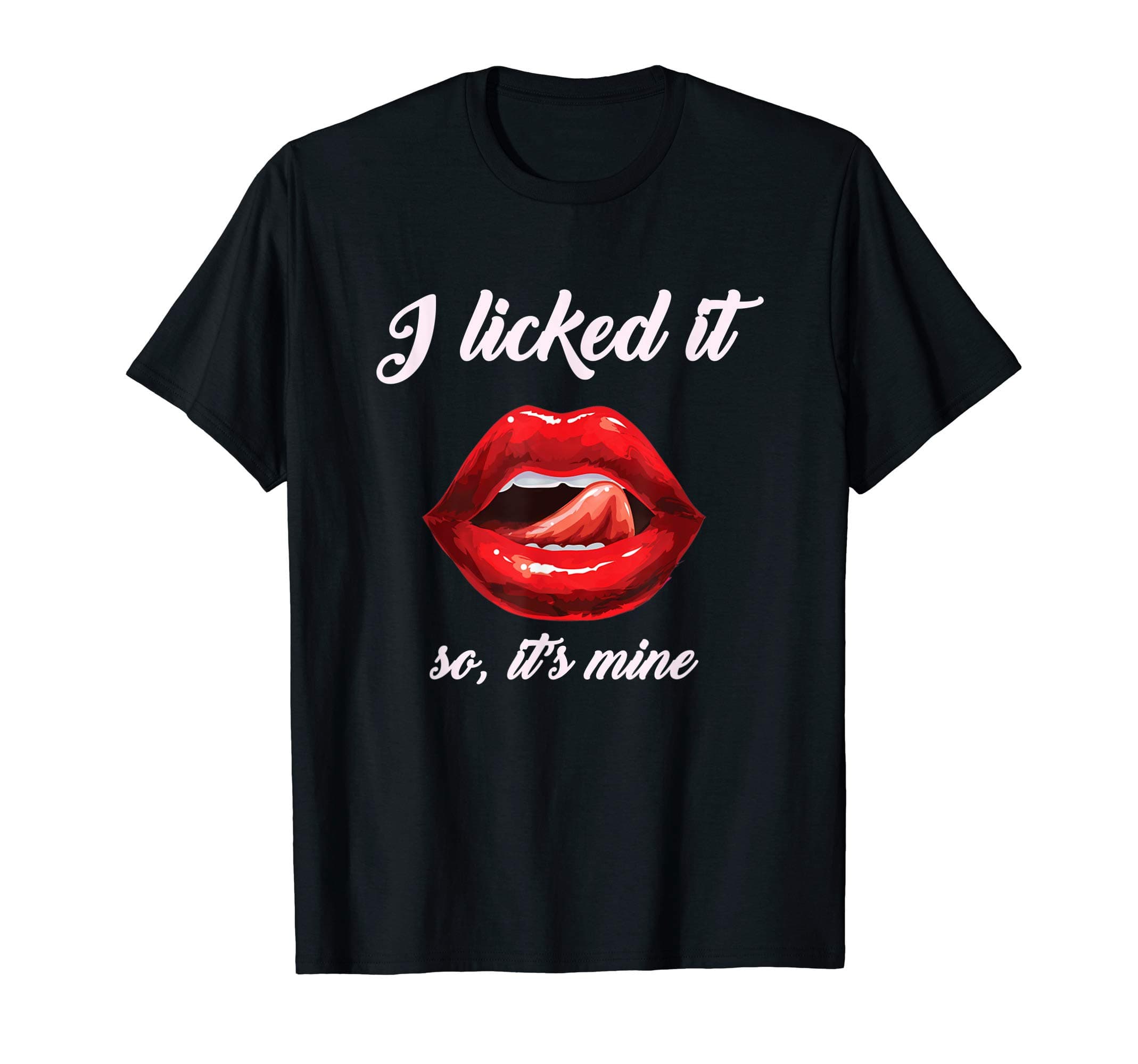 design with sexual red lips T-Shirt