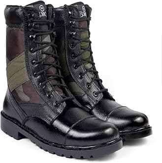 BXXYMen's Pure Leather Army Boot