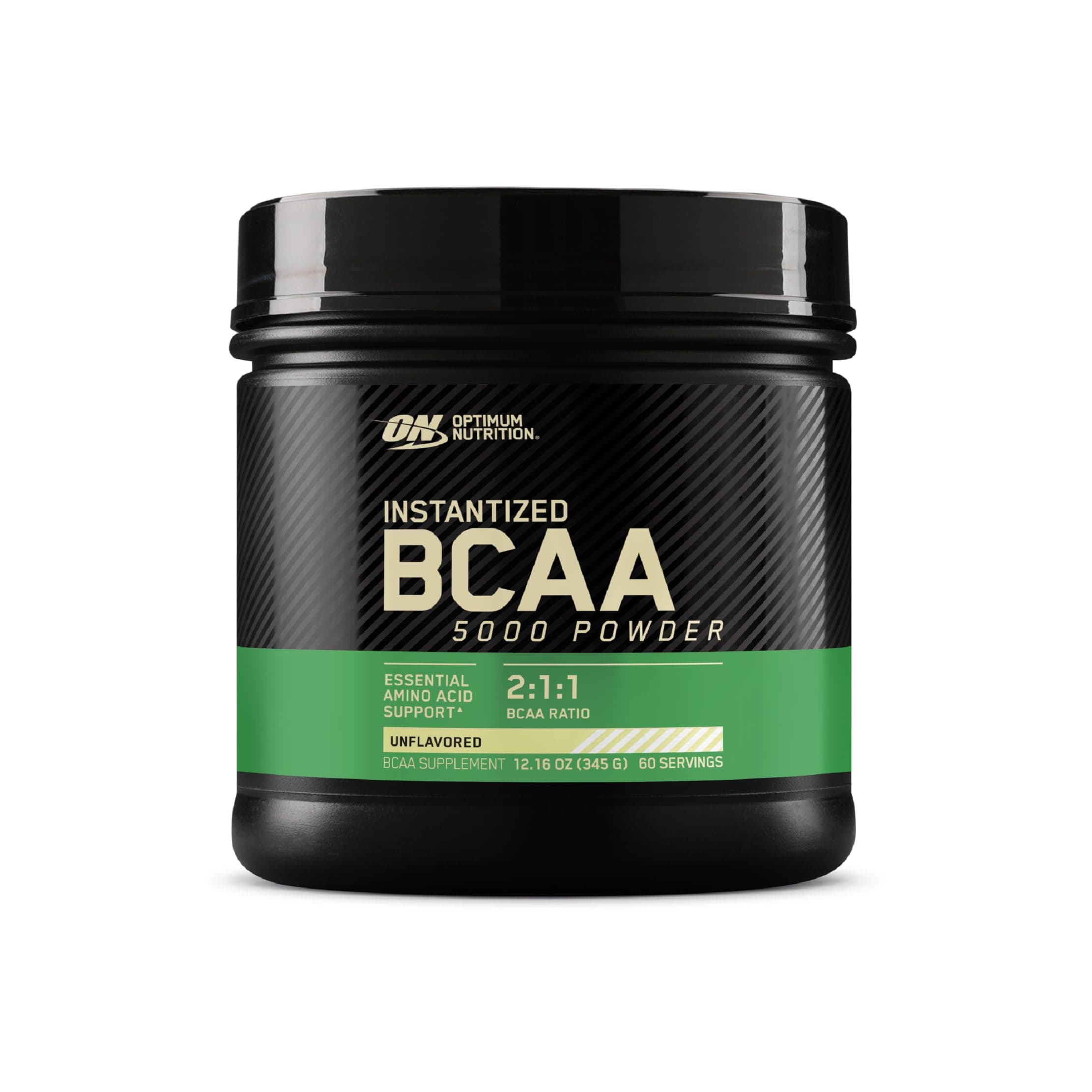(ON) Instantized BCAA Powder, Unflavored, Keto Friendly Branched Chain Essential Amino Acids Powder, 345 Grams, 60 Servings
