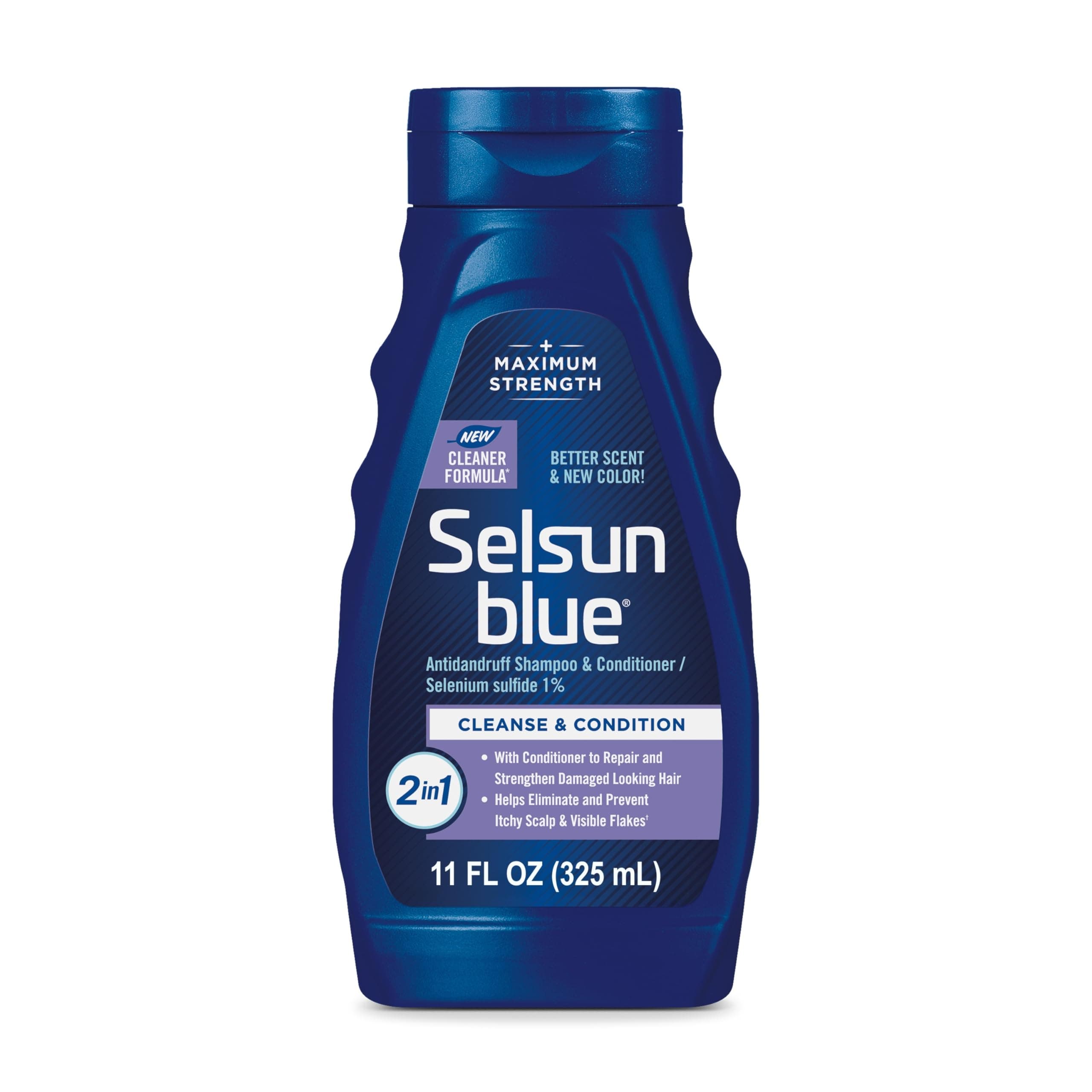 2-in-1 Antidandruff Shampoo & Conditioner, Maximum Strength 2-in-1 Treatment With Selenium Sulfide, 11 fl. oz.