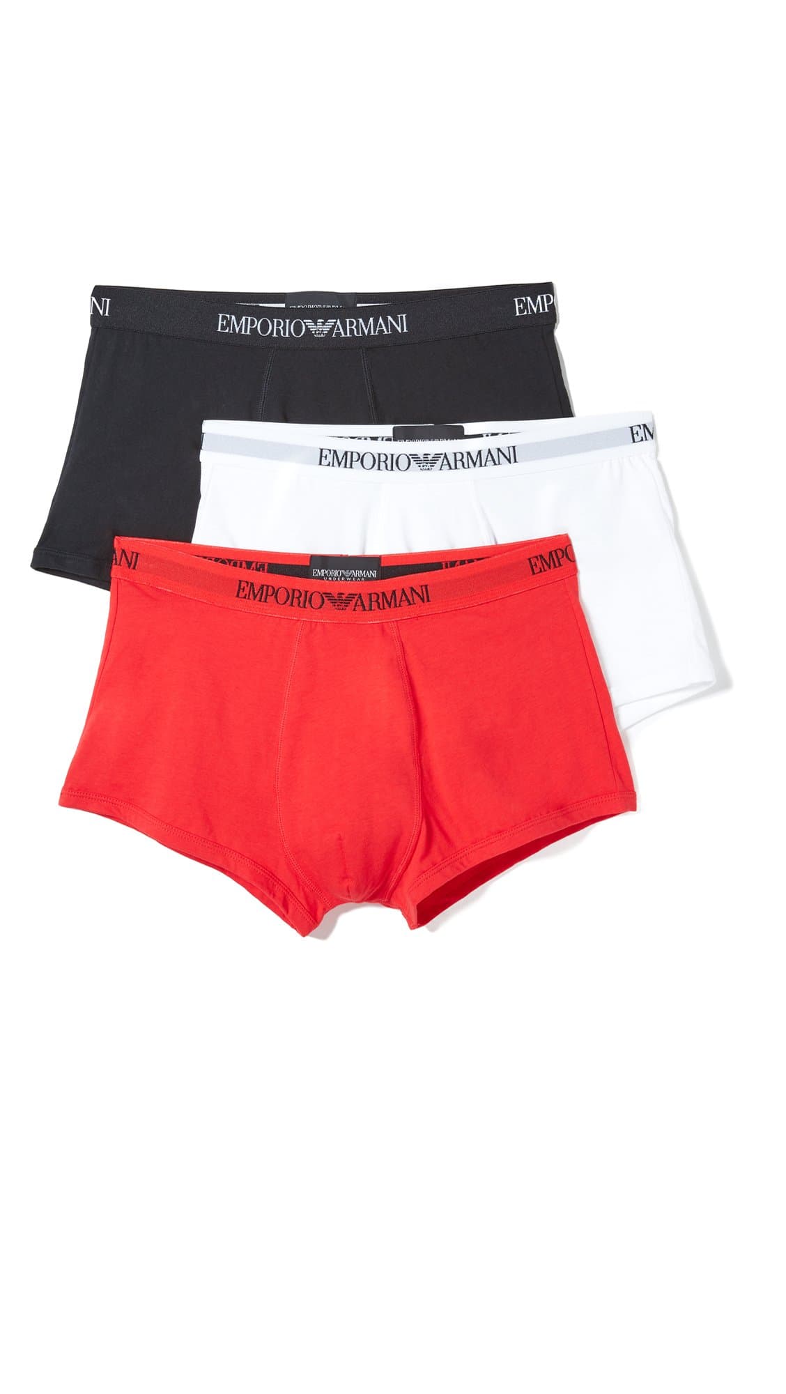 Cotton Trunks, 3-Pack