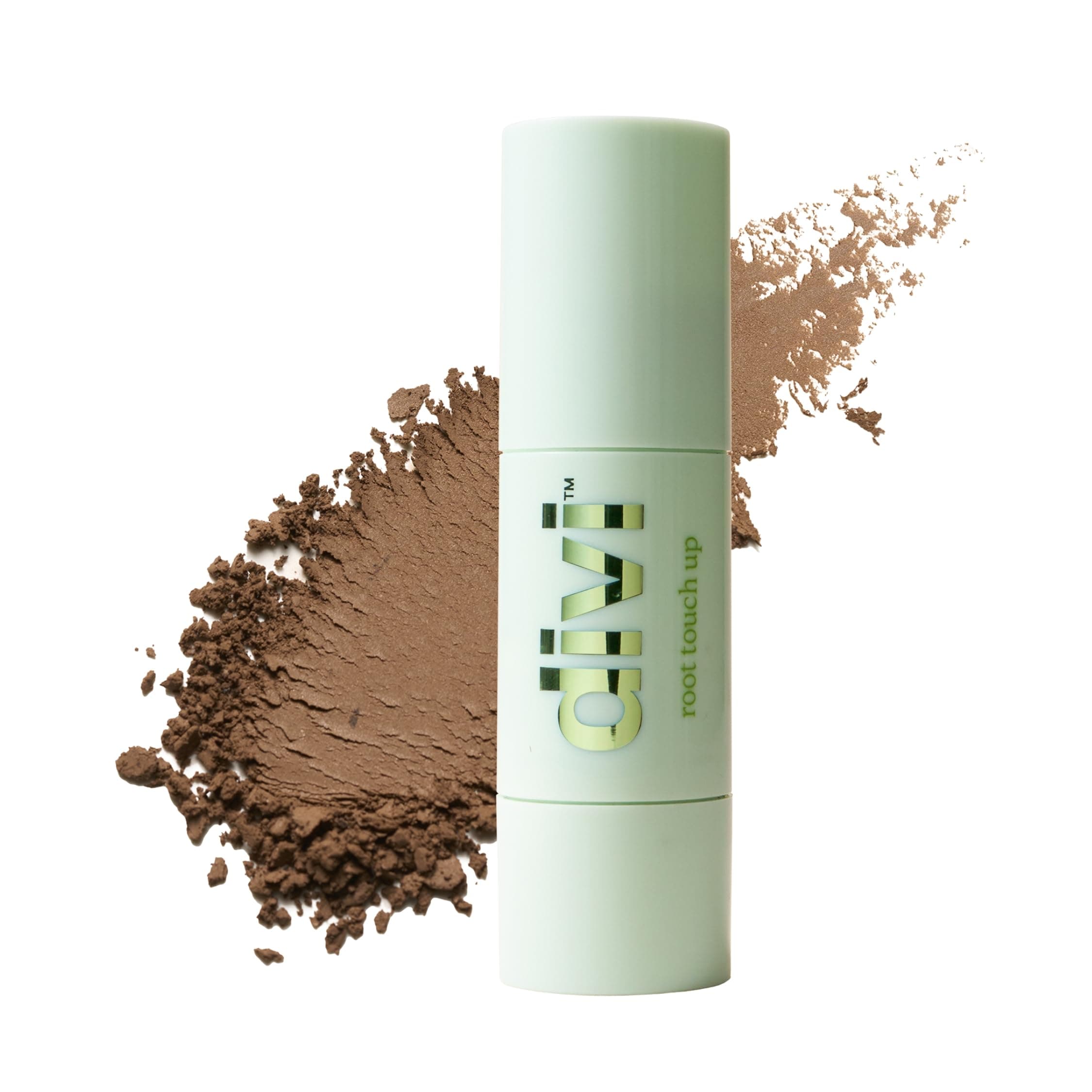 Divi Root Touch-Up Powder, Medium Brown Hair Coverage – Temporary Concealing Powder – Conceals Bald Spots & Reduces the Appearance of Thinning Hair, Sweat & Water Resistant for Women & Men, 0.07oz