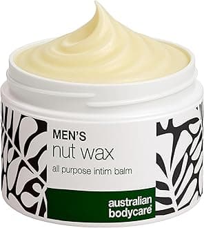 Men’s Nut Wax for Sweat, Chafing and Odor Relief in the Groin – enriched with shea Butter, squalane and Soothing bisabolol for Sensitive Skin Care