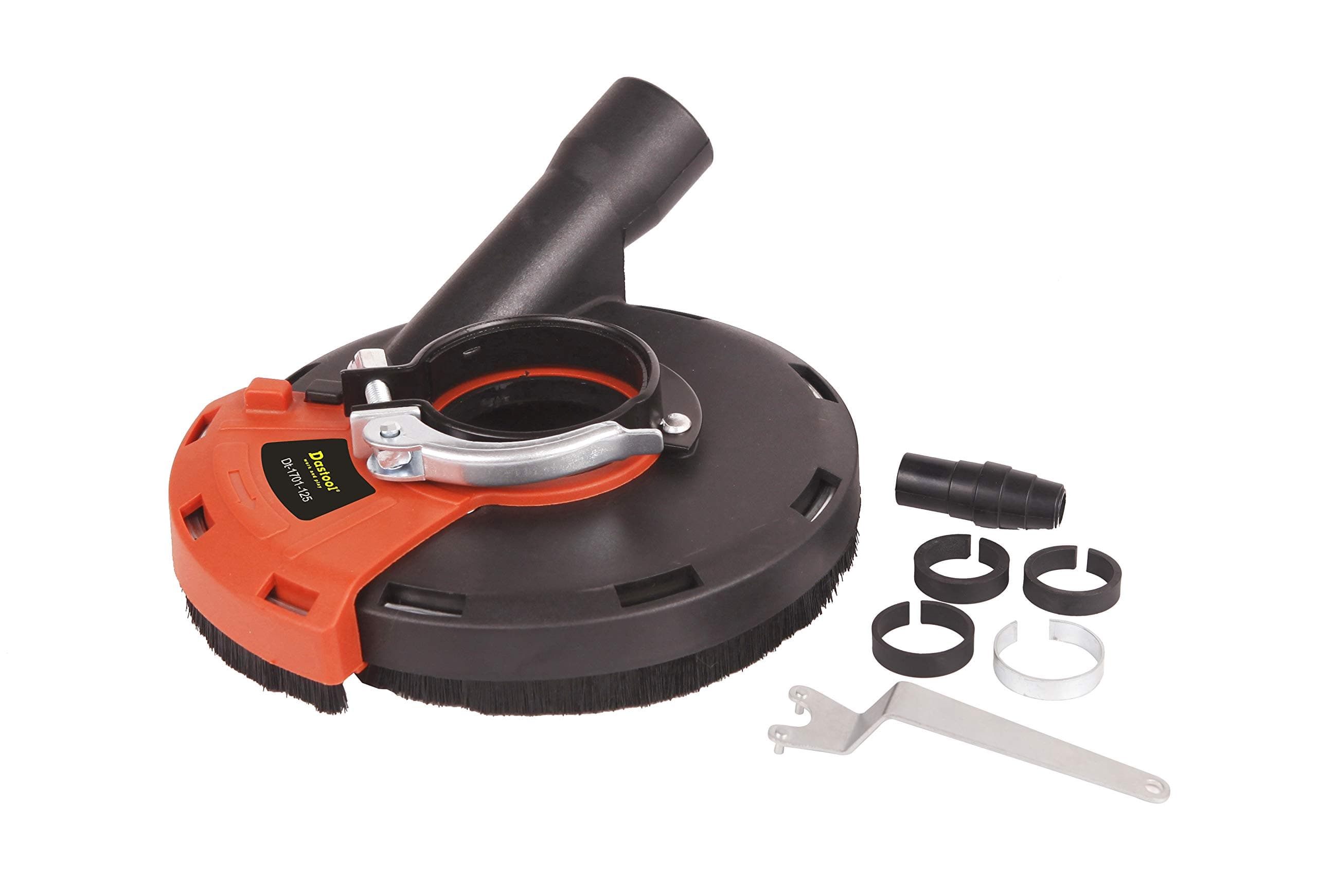 DastoolExpert Surface Grinding Dust Shroud for Angle Grinder,Universal 5-Inch Dt1701-125