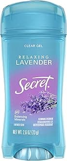Secret Scent Expressions Crystal Clear Gel Anti Perspirant Deodorant, Ooh La La Lavender - 2.7 Oz (Parallel Import)
