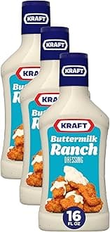 Kraft Buttermilk Ranch Dressing, 16 fl oz Bottle (Pack of 3)