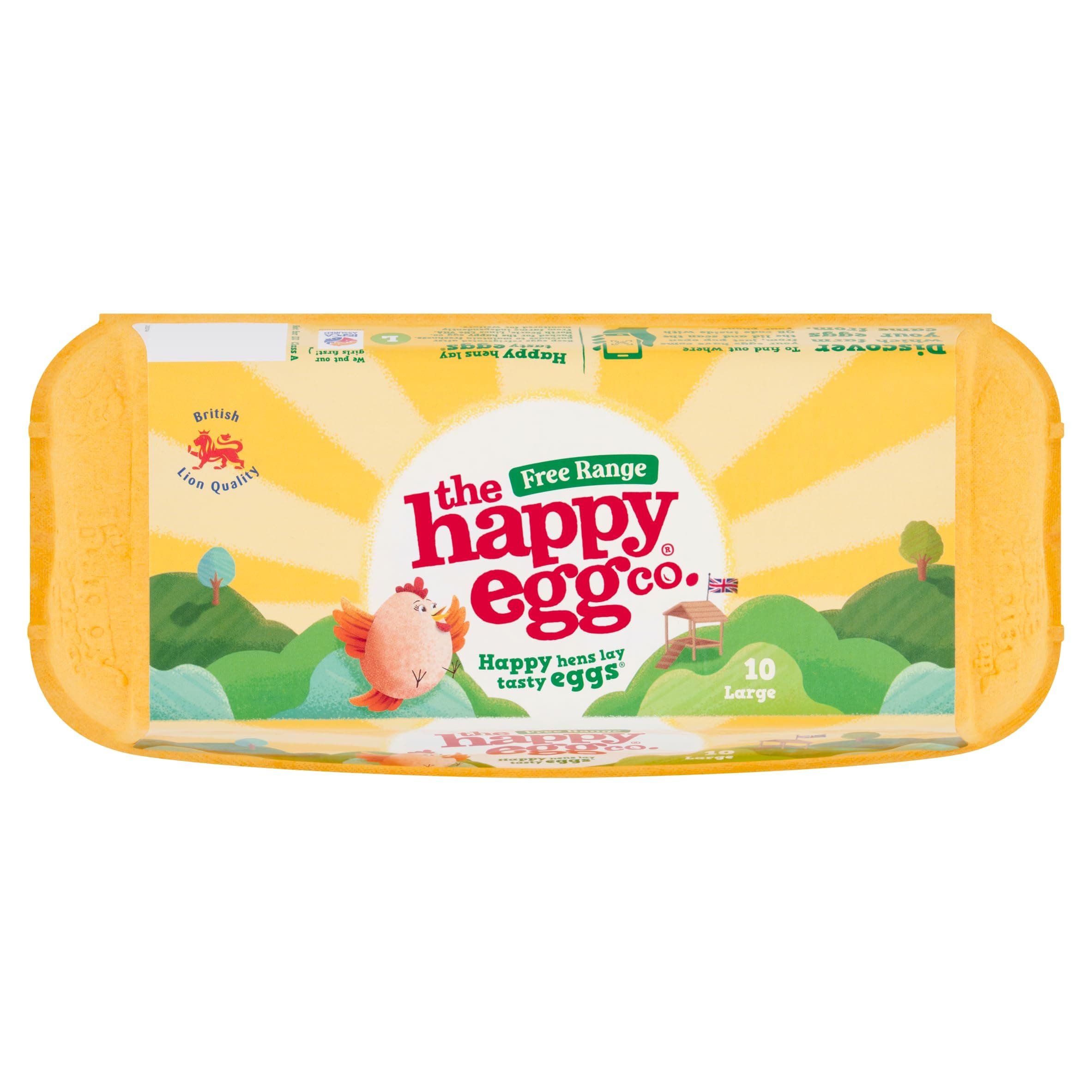 Happy Egg Large Free Range Eggs, 10 pack