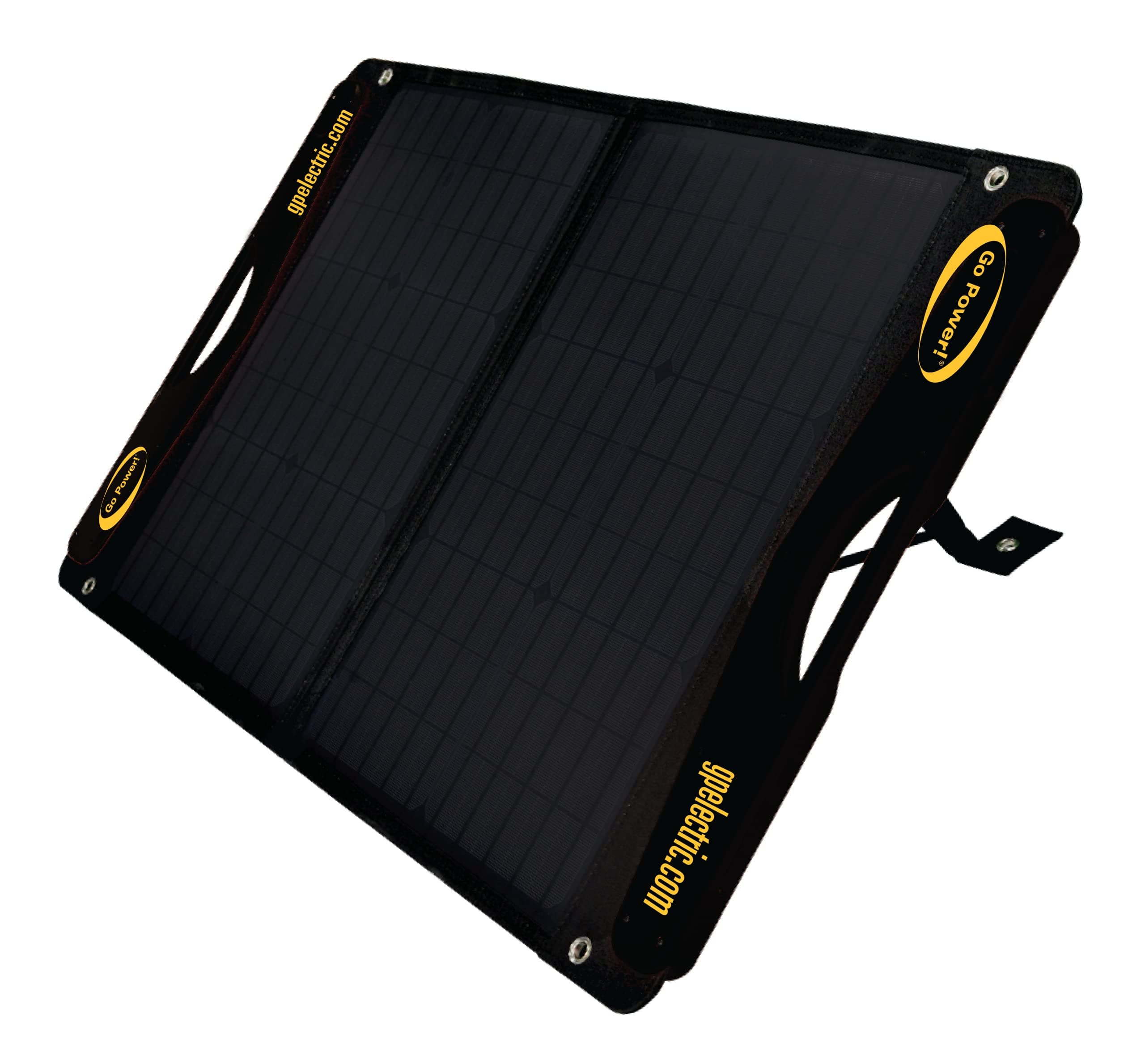 - Go Power DuraLite-E 100-Watt Expansion Solar Panel - Built-in USB Charging, 12' Cable, Lightweight 10 lbs, Solar Panel for Camping, Tent Trailers, Camper Vans, RVs