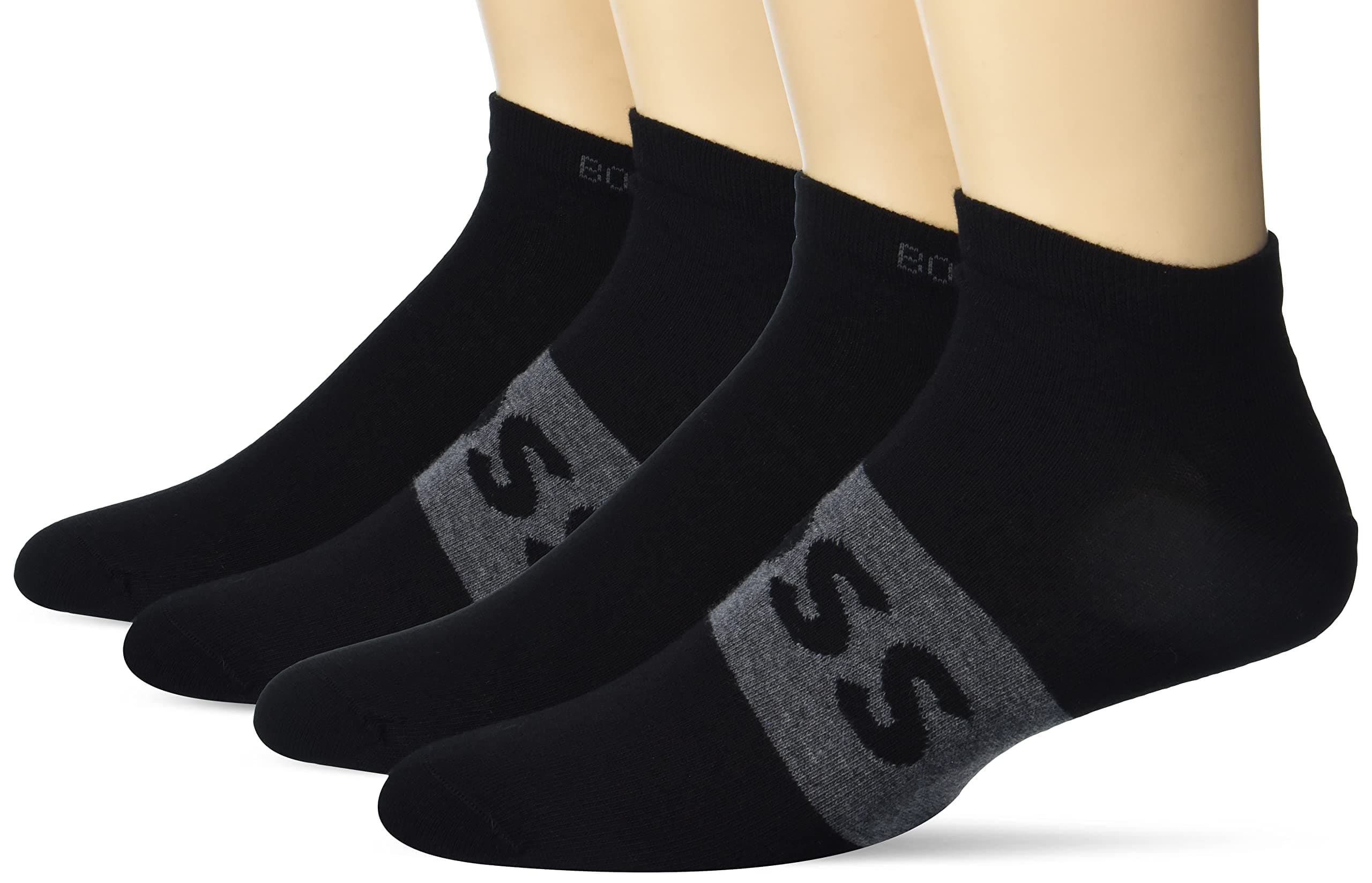 Men's 2 Pack Big Logo Ankle Socks