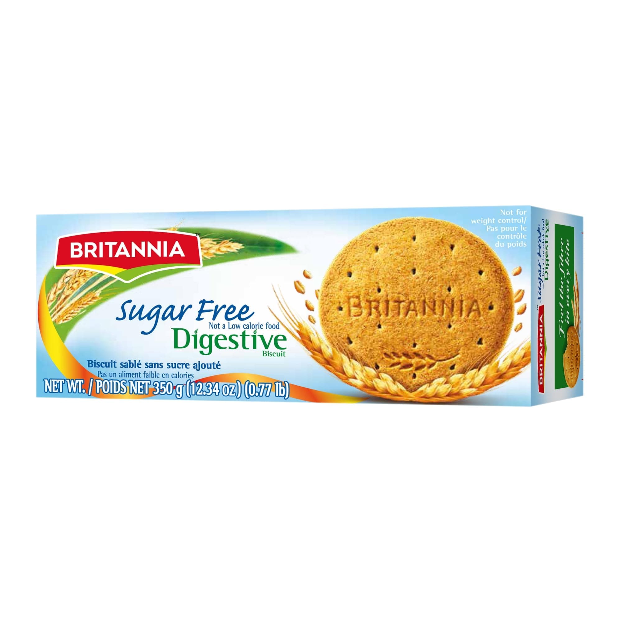 Britannia Sugar Free Digestive Biscuits, 350 gm
