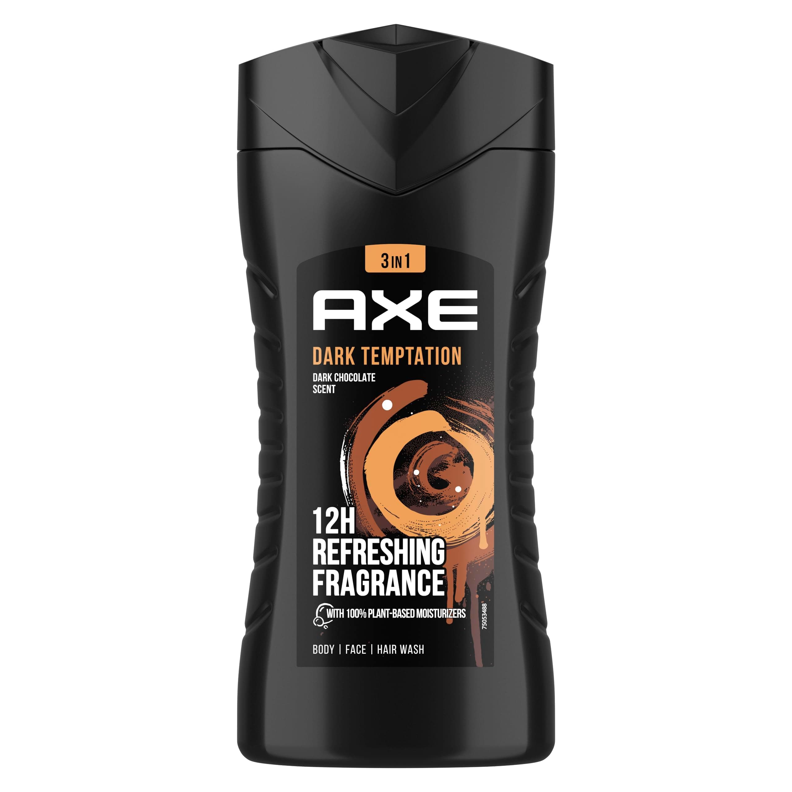 AXE Dark Temptation Shower Gel, 250ml (Black)