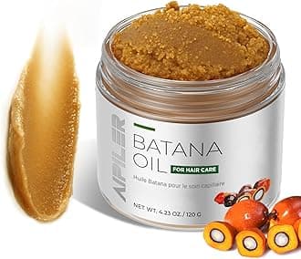 Raw Batana Oil for Hair Growth: 100% Pure - Dr. Sebi Batana Oil from Honduras Unrefined Promotes Hair thickness for Men & Women 120 g