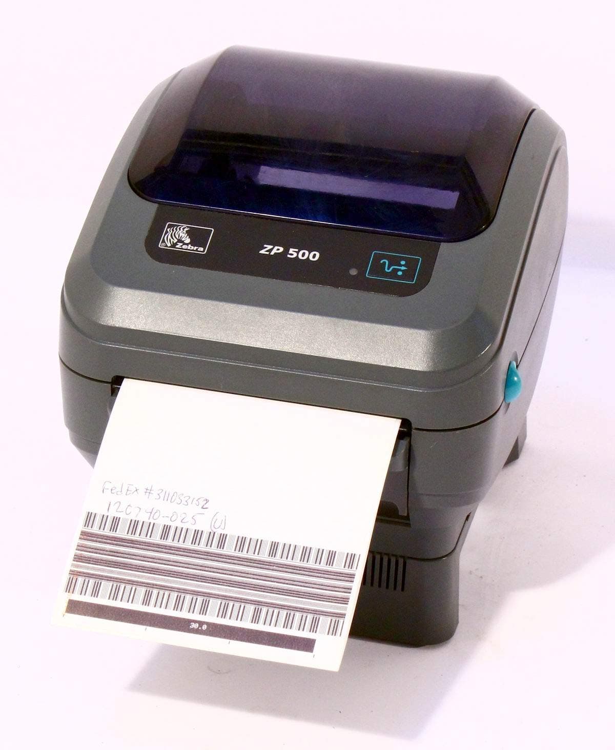 Zebra ZP 500 120740-025 Direct Thermal Barcode Label Printer USB Peeler 203DPI