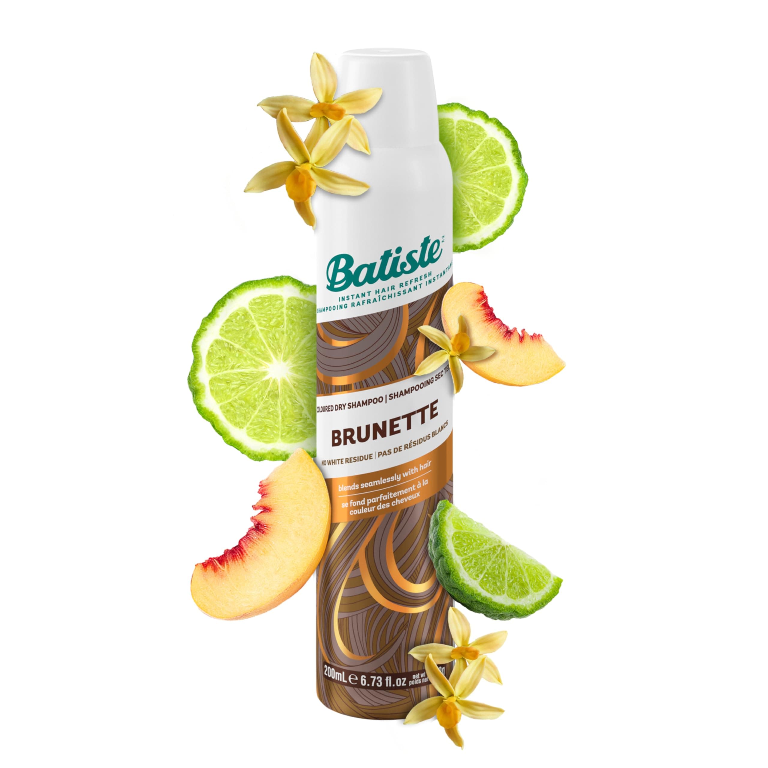 Batiste Dry Shampoo, Medium and Brunette, 6.73 Fluid Ounce (Packaging May Vary)