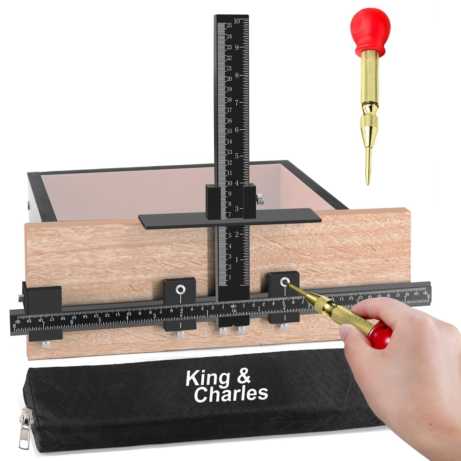 King&Charles Cabinet Hardware Jig