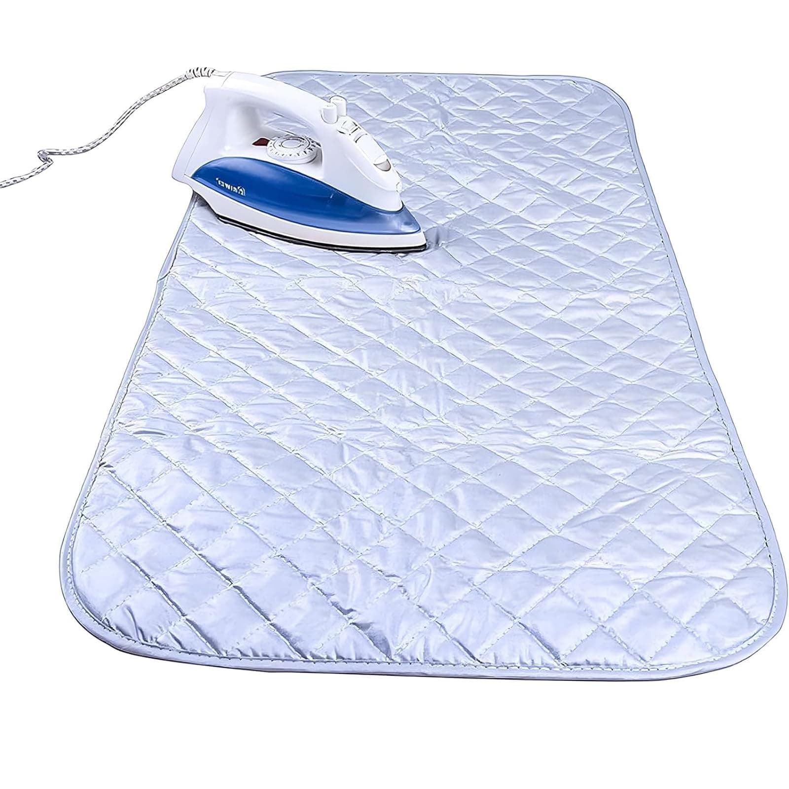 Portable Ironing Board, Thicken Tabletop Iron Mat for Sewing, Folding Iron Mat for Steam Pressing on Tabletop or Bed