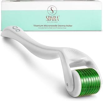 Derma Roller Microneedling Roller for Face - Includes Free Storage Case (Pack of 1) Unisex
