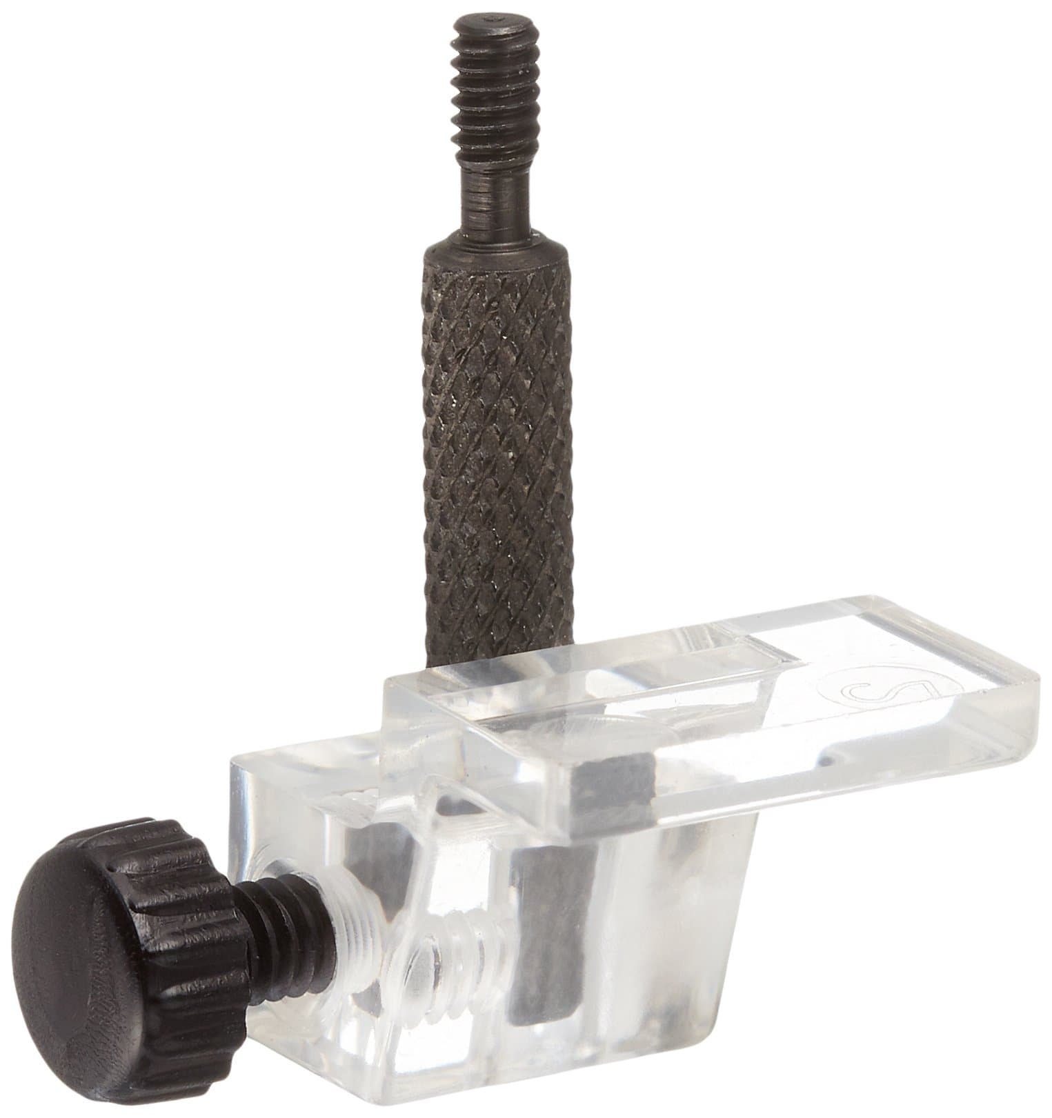 Ideal Industries LB-1195 Transparent Adjustable Wire Stop Assembly for Custom Stripmaster Lite Wire Strippers Black