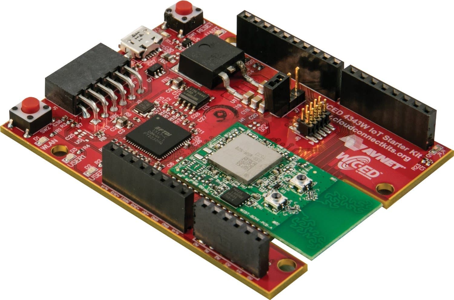 Avnet BCM4343W IoT Starter Kit Powered by Broadcom’s WICED and AWS
