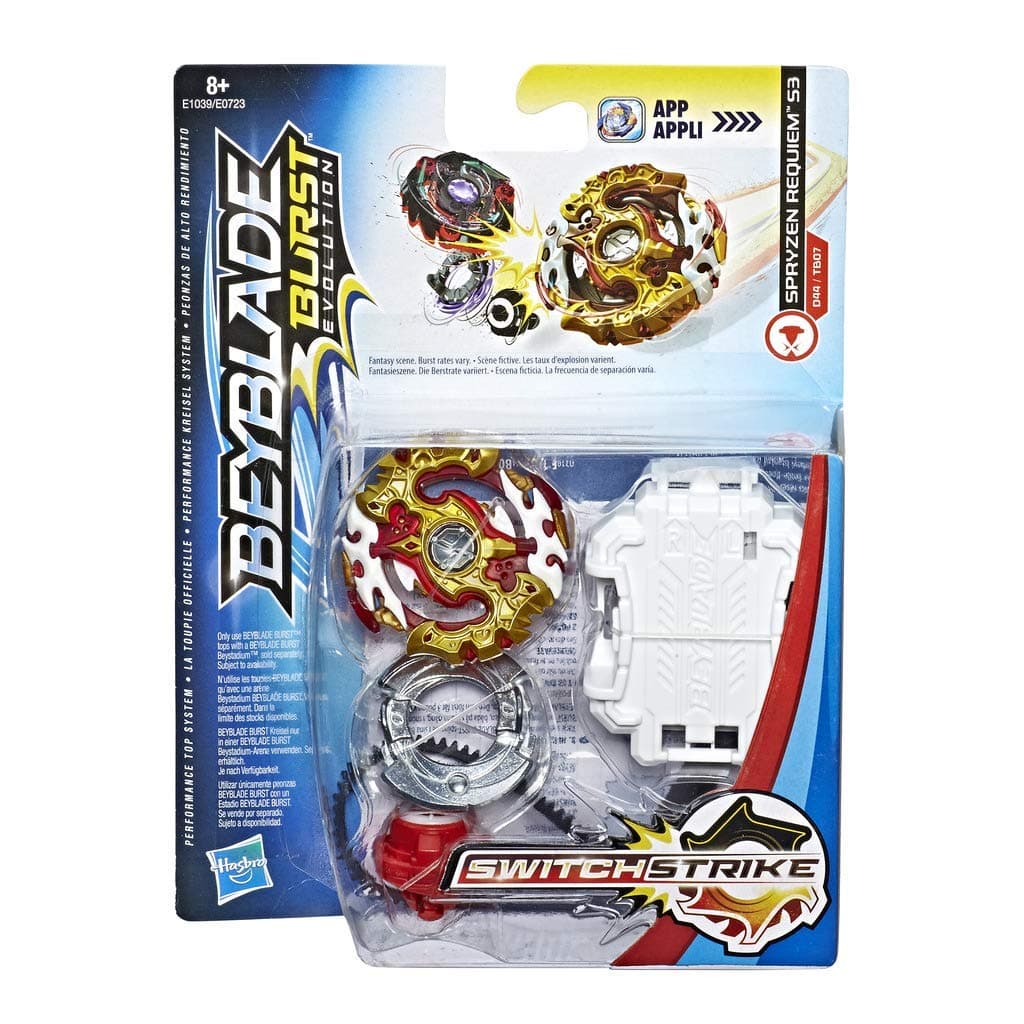 Beyblade E1039 / E0723 Burst Evolution Switchstike Spinner with Launcher ( Random Model and Color)