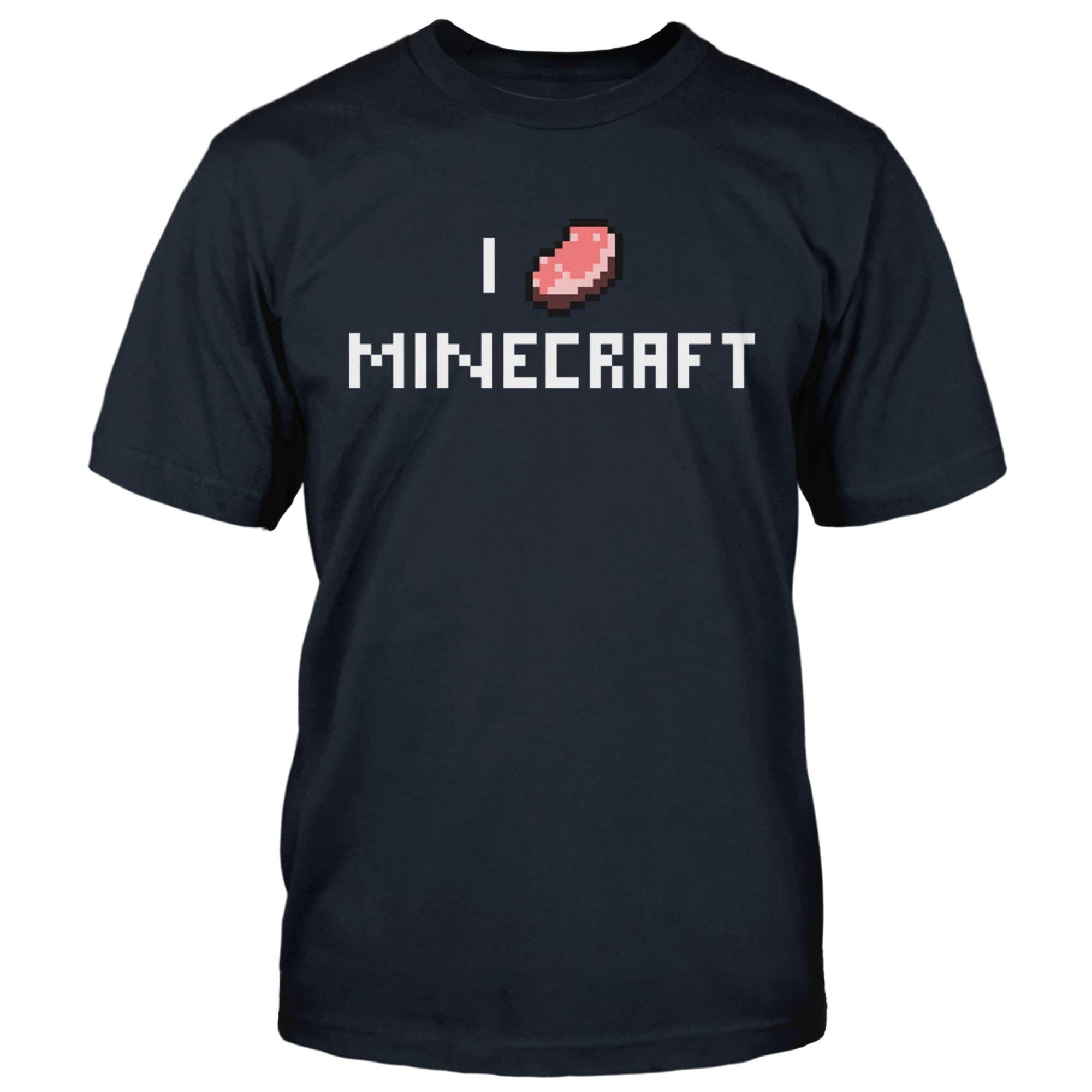 Minecraft Men's I Porkchop Minecraft Basic T-Shirt