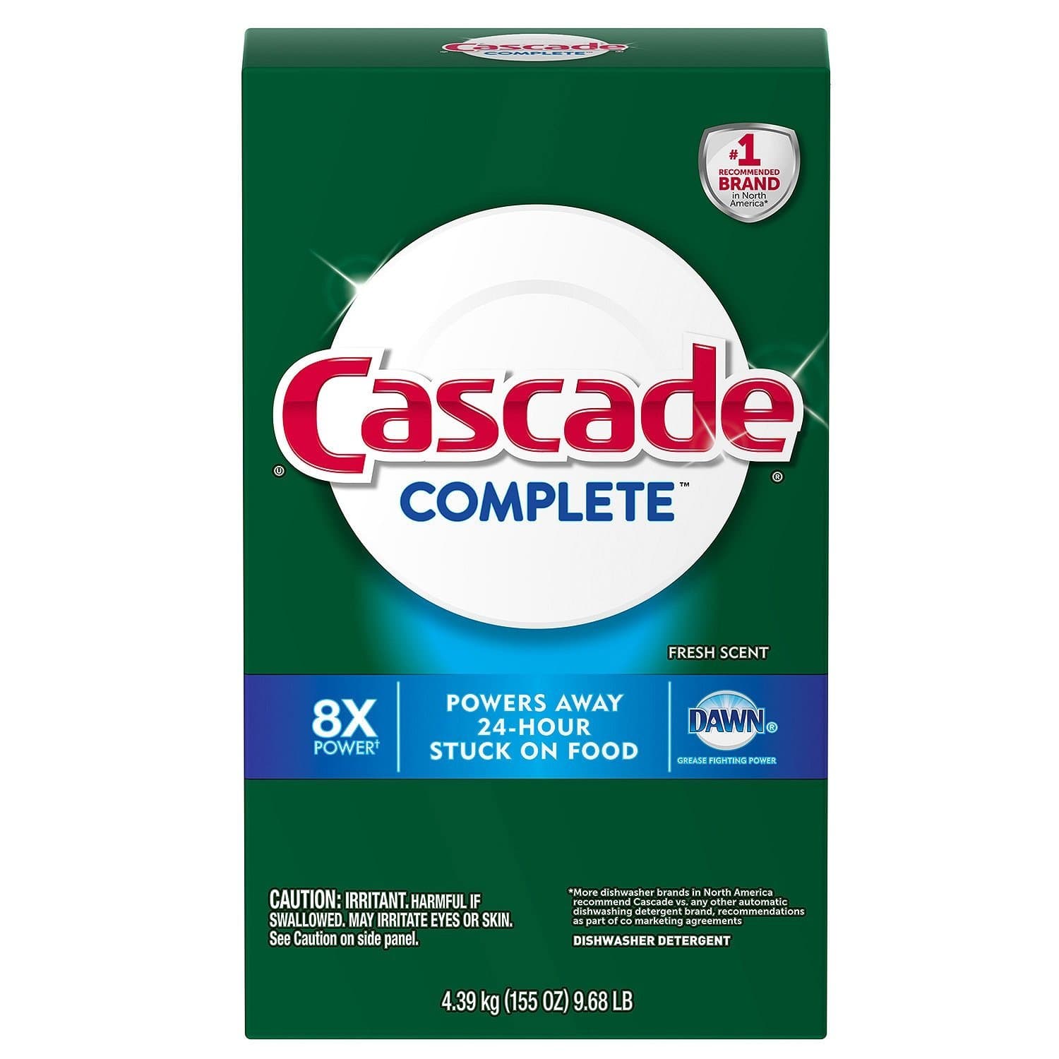 - Complete Powder Dishwasher Detergent, Fresh Scent (155 oz.)