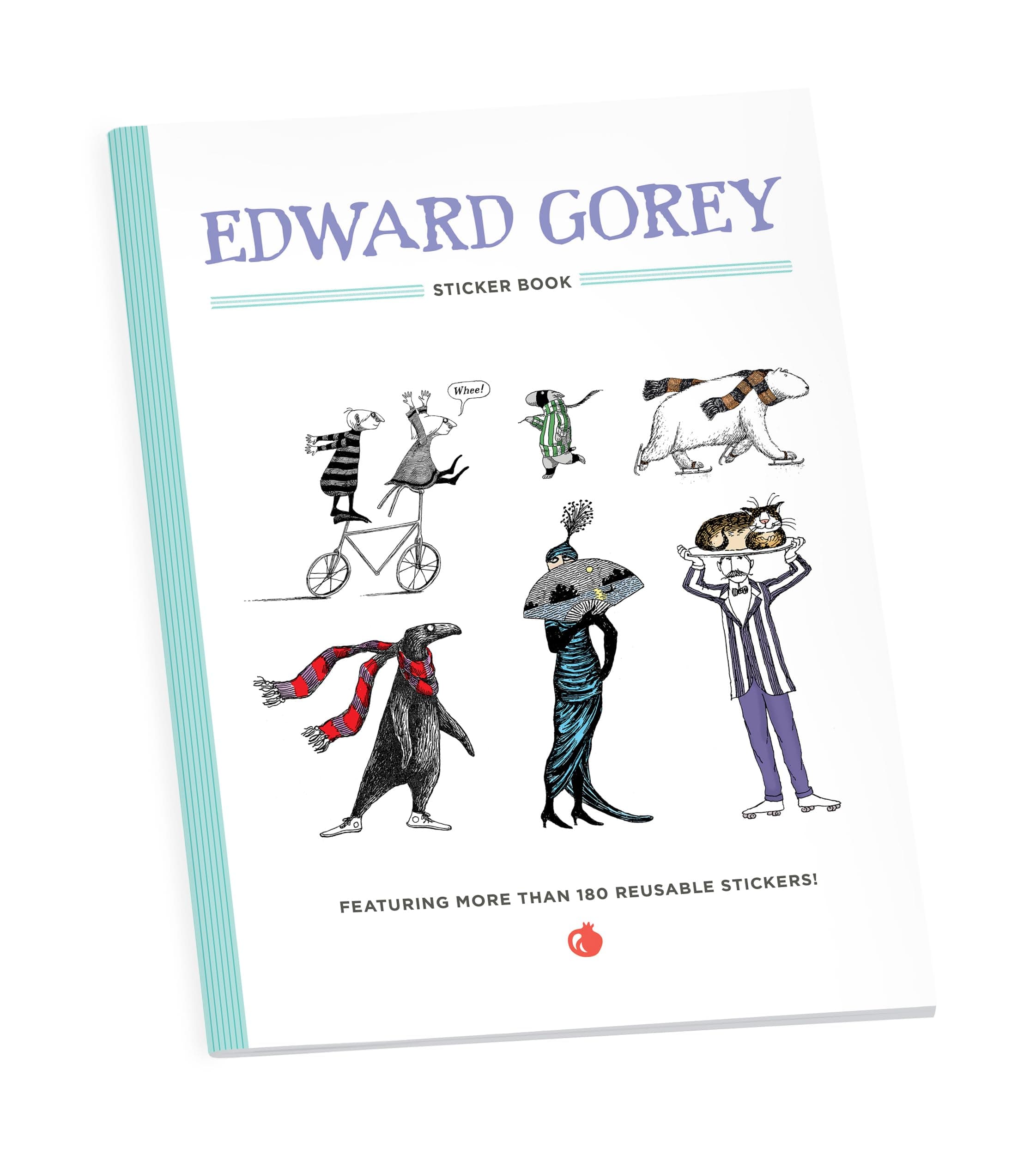 Pomegranate Edward Gorey Sticker Book