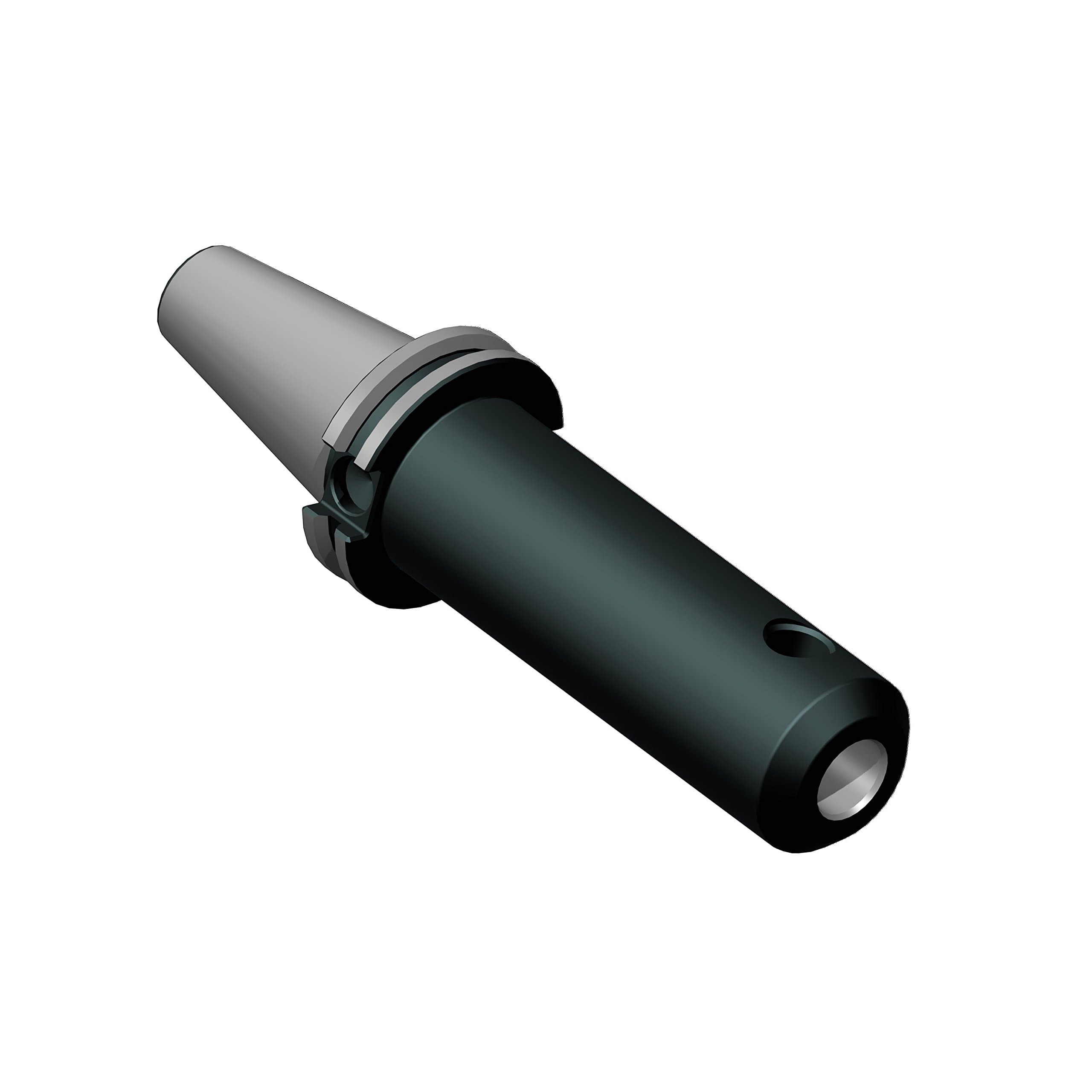 Briney Tooling Systems V40E-075-600 Cat40 End Mill Adapter, 3/4" Item Diameter x 6" Projection Extended Length