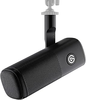 Wave DX - Dynamic XLR Microphone, Cardioid pattern, Noise Rejection, speech optimised for Podcasting, Streaming, Broadcasting, No Signal Booster Required, works with any Interface, for Mac, PC