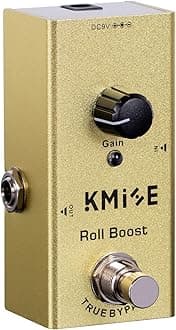 lotmusic Kmise Roll Boost Electric Guitar Effects Pedal Mini Single Type DC 9V True Bypass