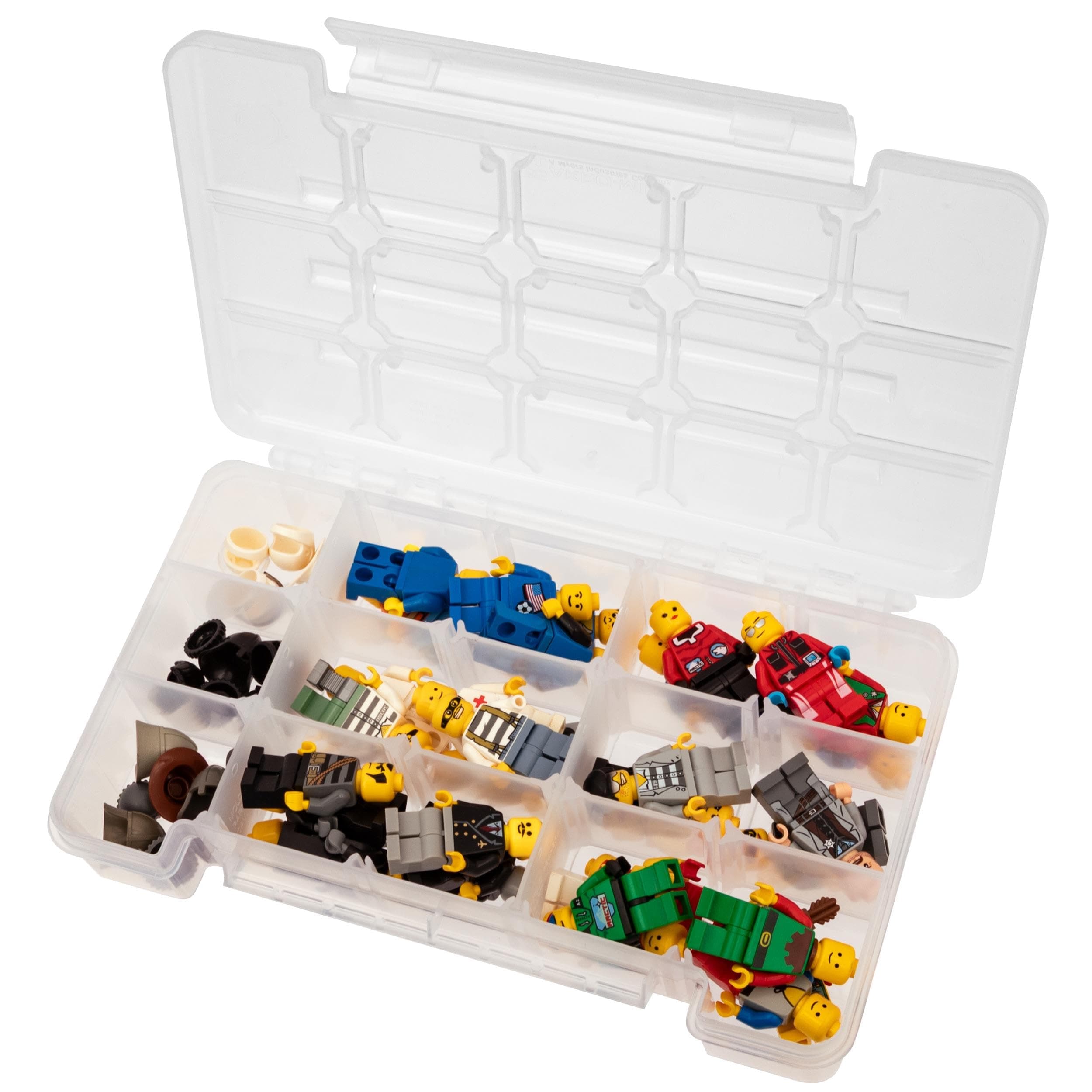 5705 Plastic Parts Storage Case for Hardware and Craft, Small, Clear