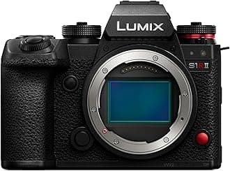 LUMIX S1RII Full Frame Mirrorless Digital Camera, Hybrid Model Featuring a 44.3MP Full-Frame Sensor and LUMIX's First-Ever 8K Digital Camera Video Recording - DC-S1RM2